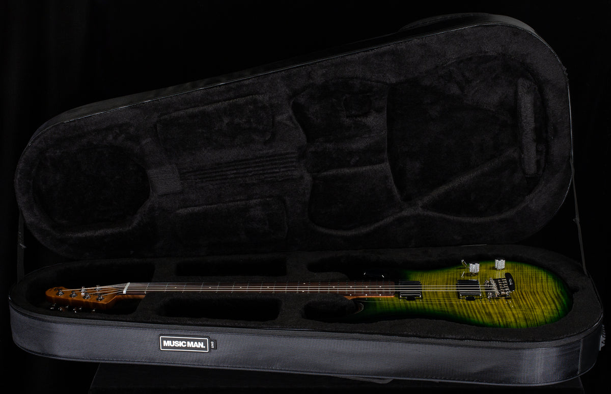 Ernie Ball Music Man Luke 4 HH Gator Burst Flame (433)