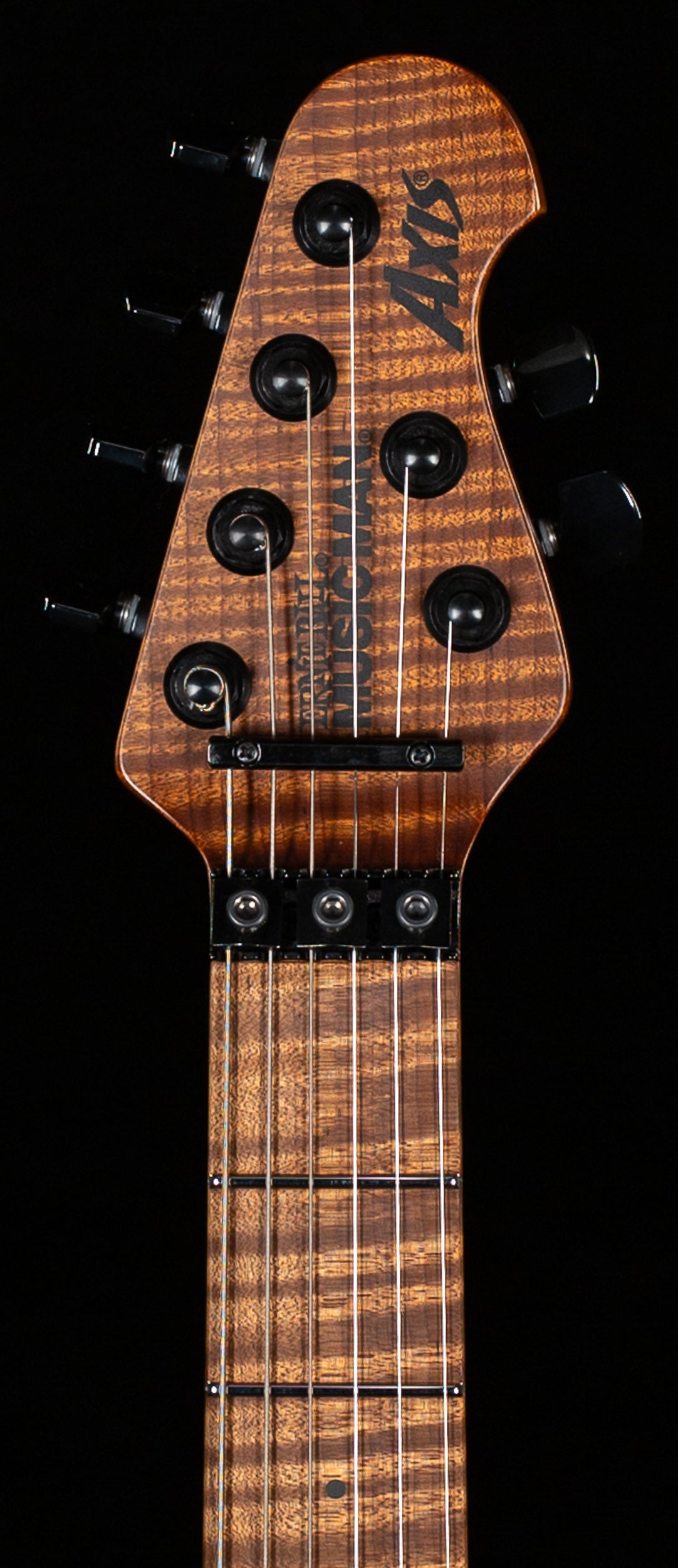 Ernie Ball Music Man Axis Charcoal Cloud Flame (454)