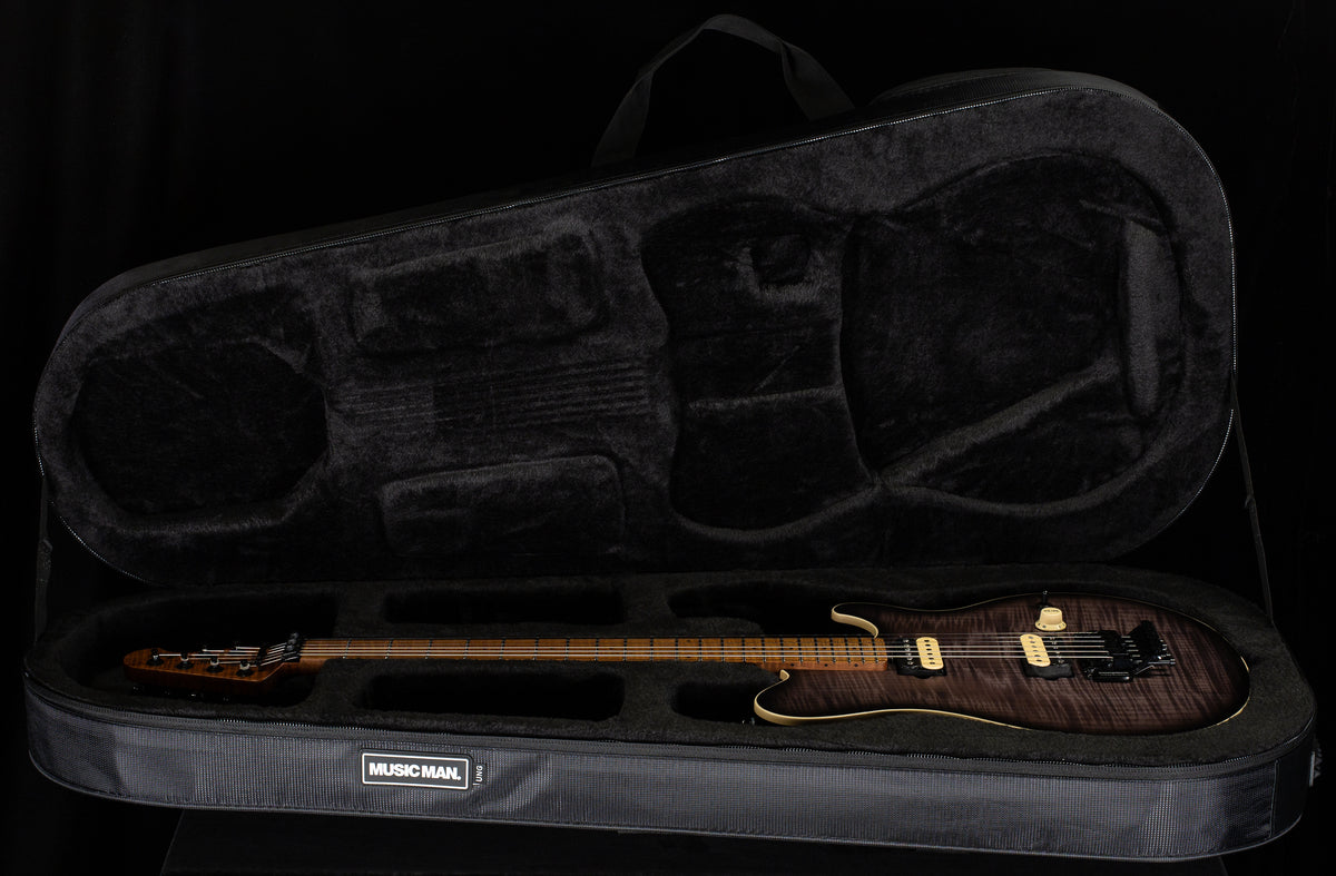 Ernie Ball Music Man Axis Charcoal Cloud Flame (454)