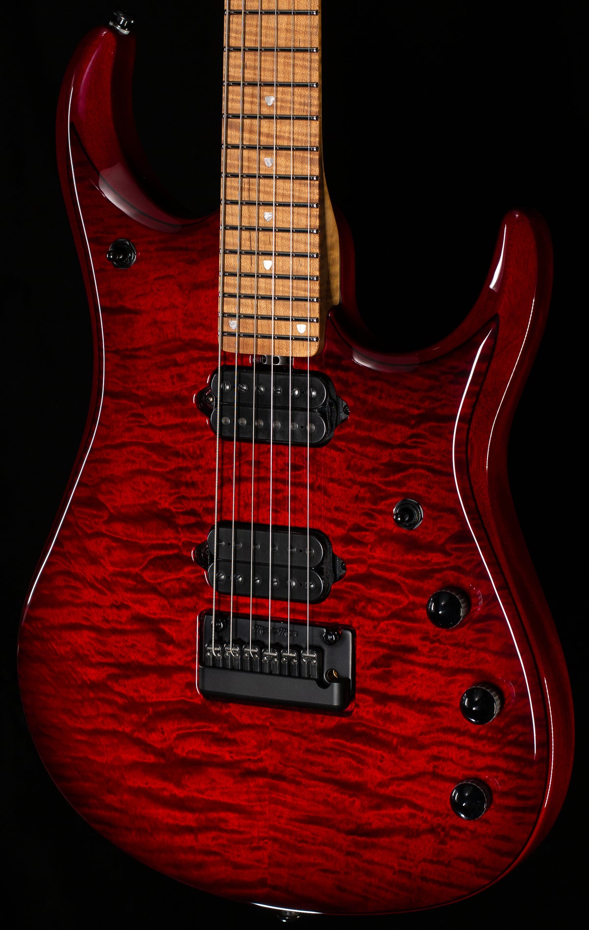 Ernie Ball Music Man JP15 Piezo Red Tide Quilt (495)