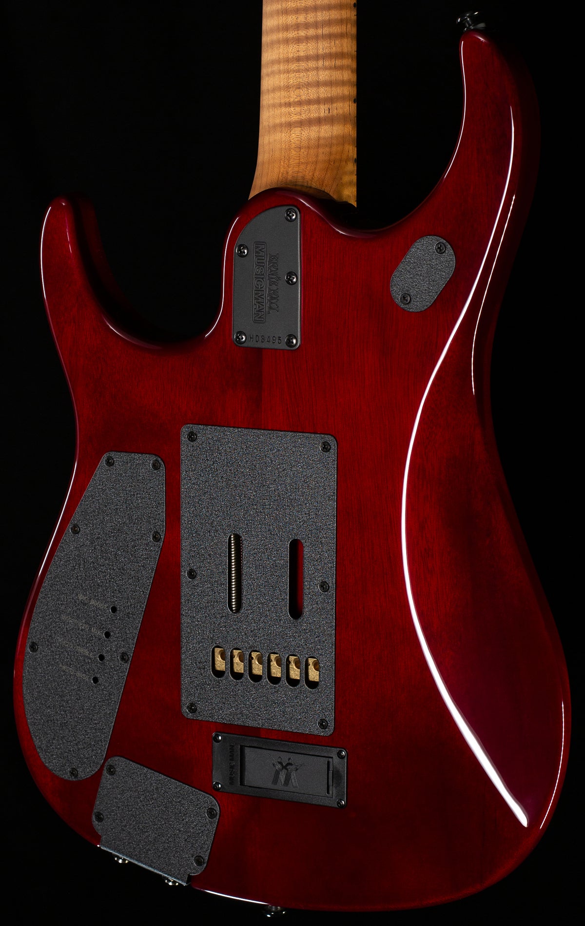 Ernie Ball Music Man JP15 Piezo Red Tide Quilt (495)
