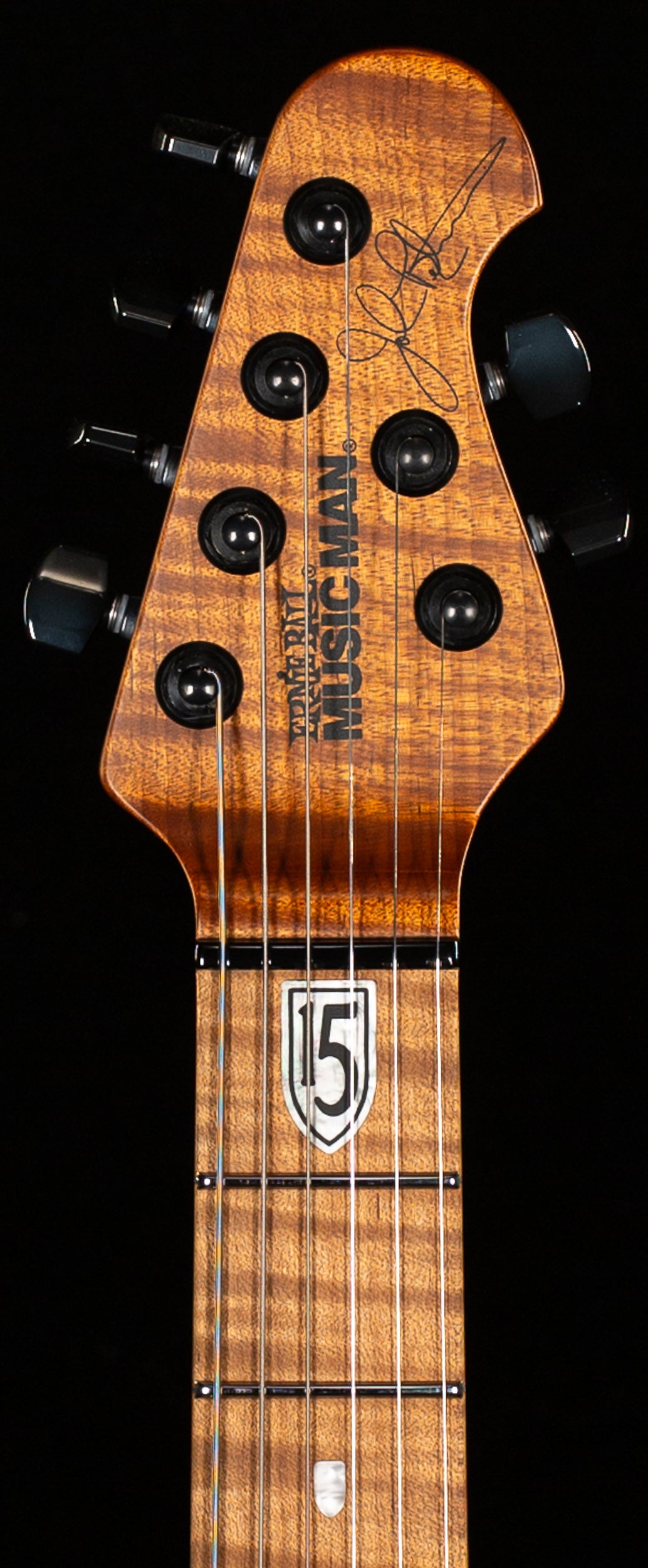 Ernie Ball Music Man JP15 Piezo Red Tide Quilt (495)