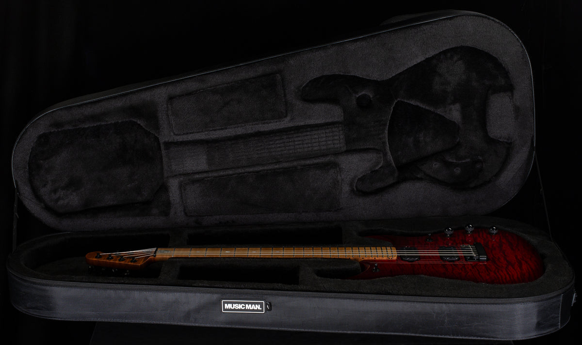 Ernie Ball Music Man JP15 Piezo Red Tide Quilt (495)