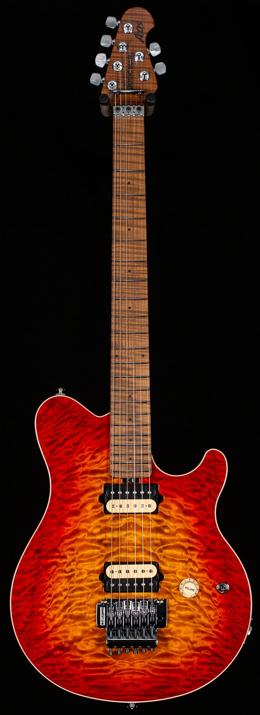 Ernie Ball Music Man Willcutt Limited Axis Lava Burst Quilt Floyd Rose (873)