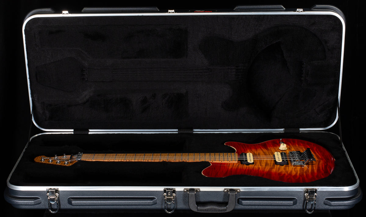 Ernie Ball Music Man Willcutt Limited Axis Lava Burst Quilt Floyd Rose (895)