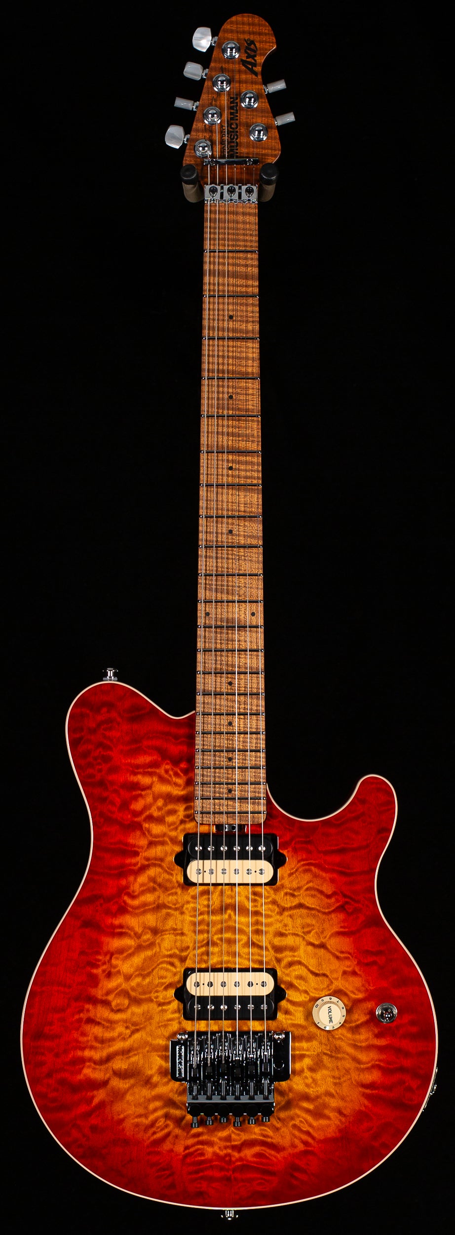 Ernie Ball Music Man Willcutt Limited Axis Lava Burst Quilt (442)