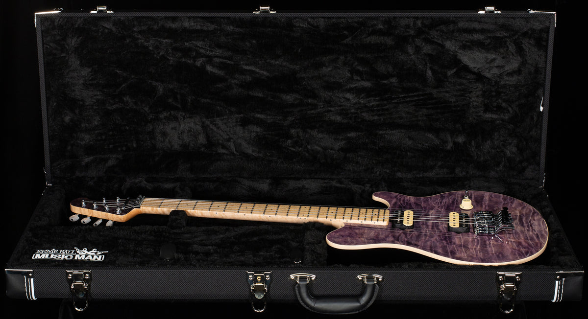 Ernie Ball Music Man 30th Anniversary Axis Trans Black Quilt (489)