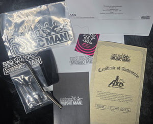 Ernie Ball Music Man 30th Anniversary Axis Trans Black Quilt (489)
