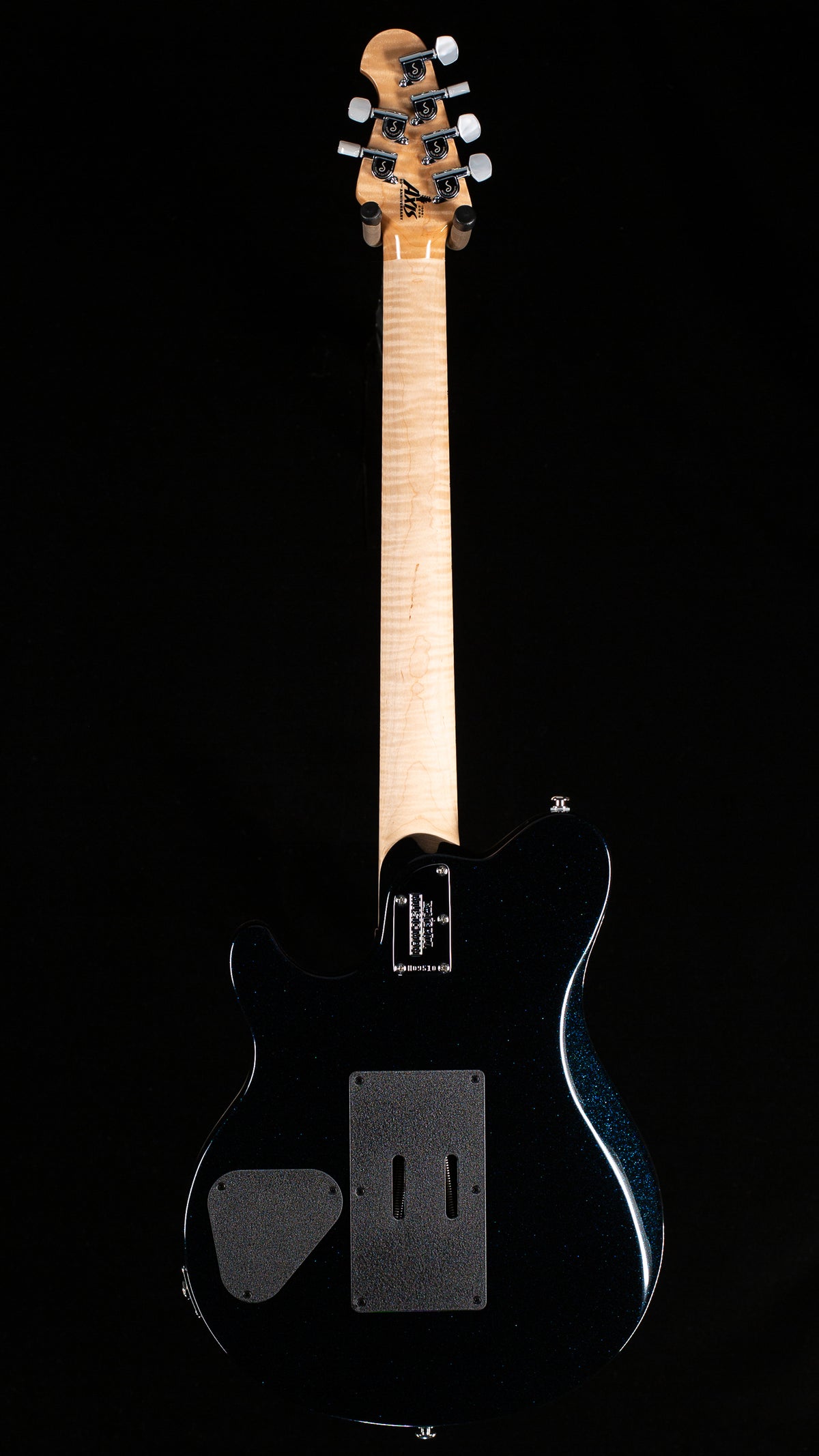 Ernie Ball Music Man 30th Anniversary Axis Anniversary Trans Blue Quilt (510)