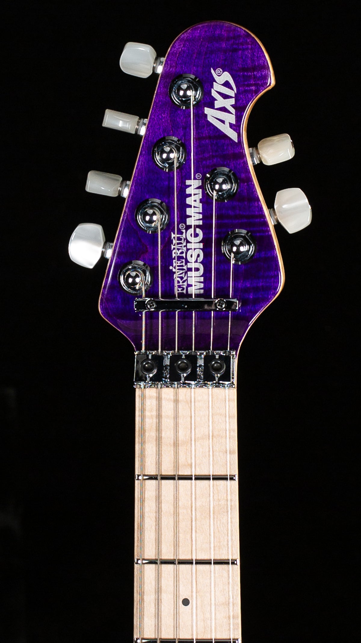 Ernie Ball Music Man 30th Anniversary Axis Trans Purple Quilt (650)
