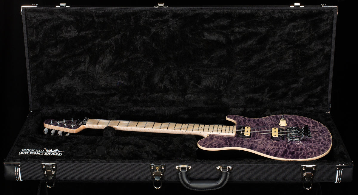 Ernie Ball Music Man 30th Anniversary Axis Trans Black Quilt (674)