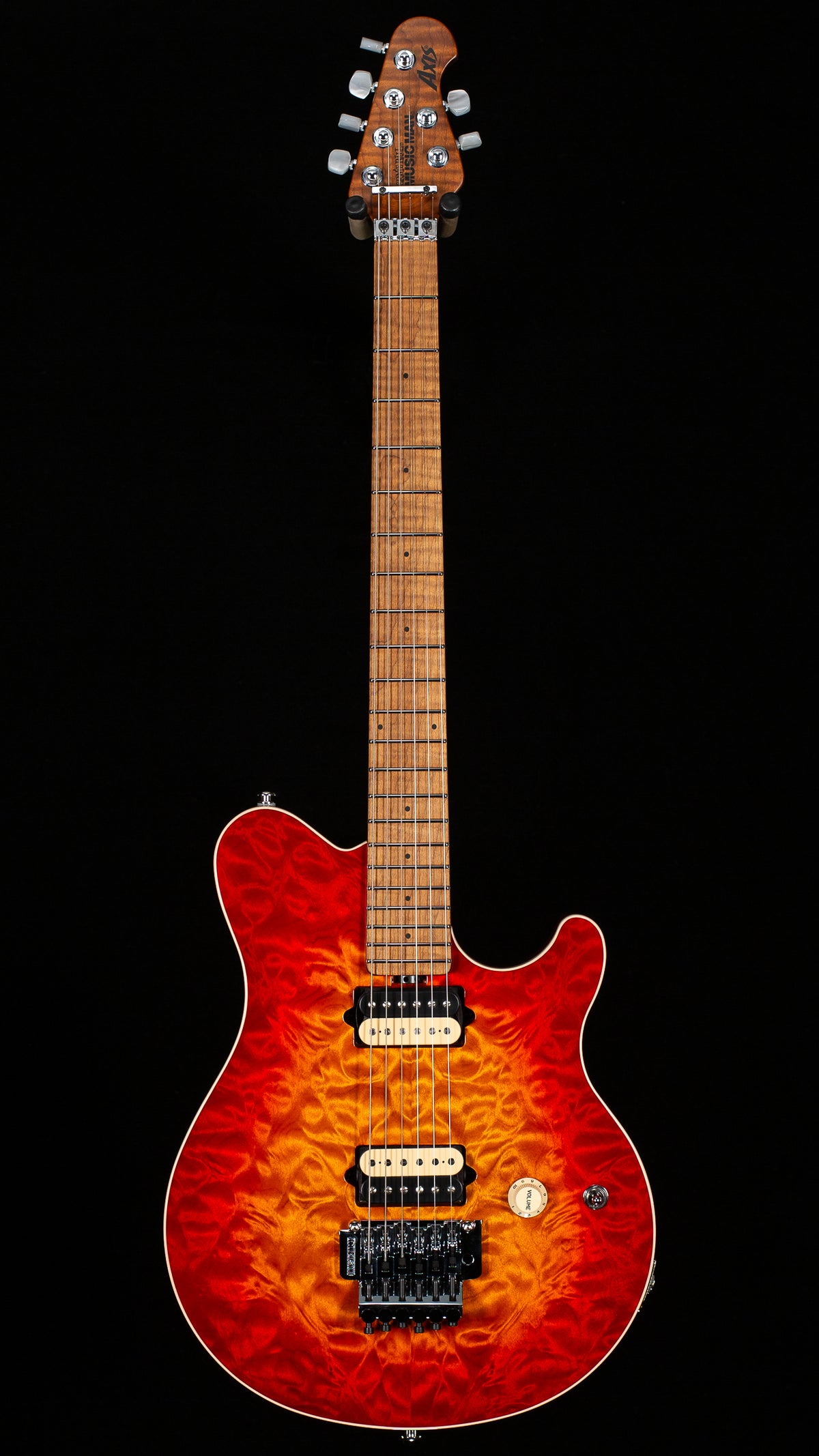 Ernie Ball Music Man Willcutt Limited Axis Lava Burst Quilt (773)