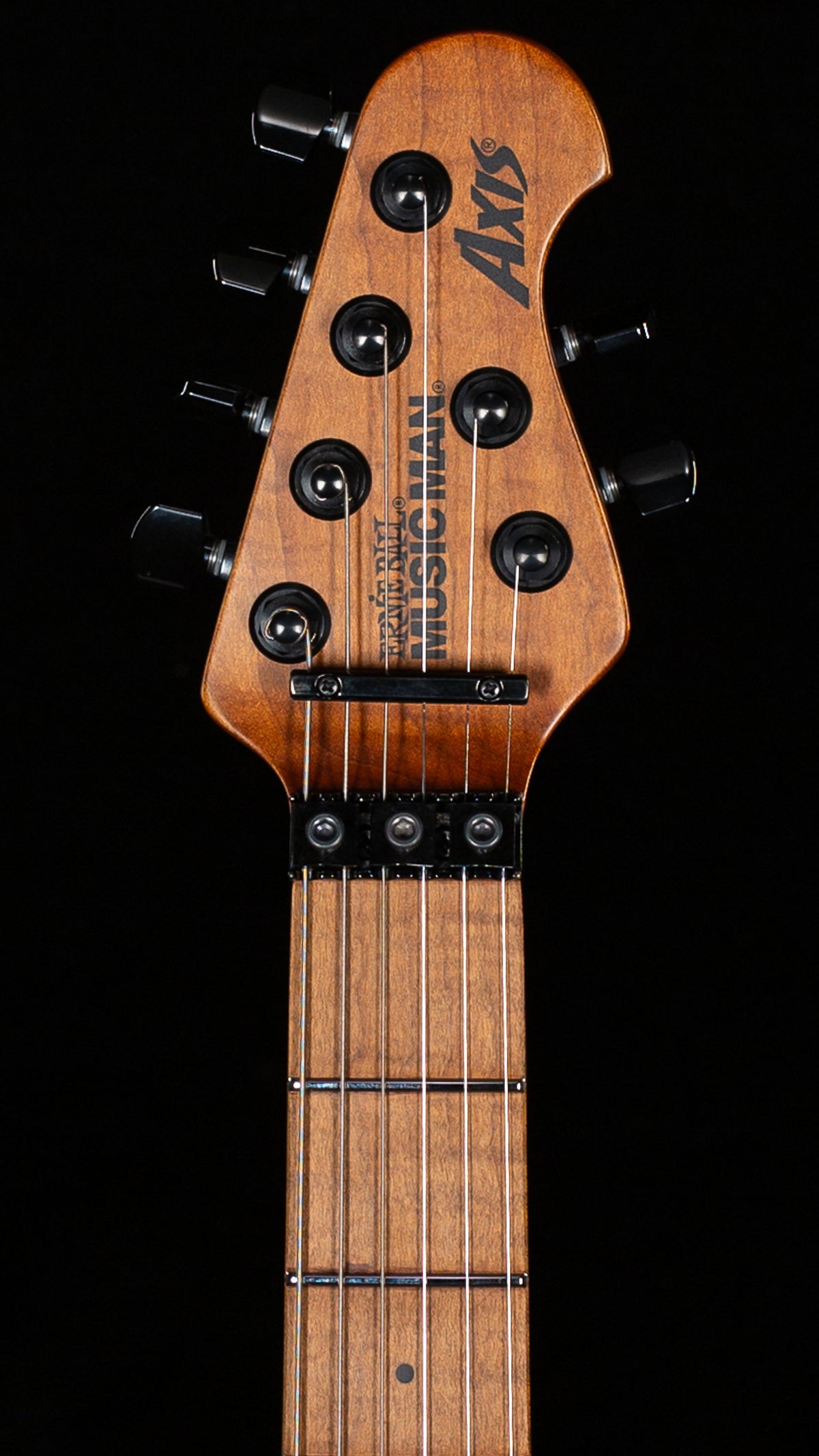 Ernie Ball Music Man Axis Charcoal Cloud Flame (823)