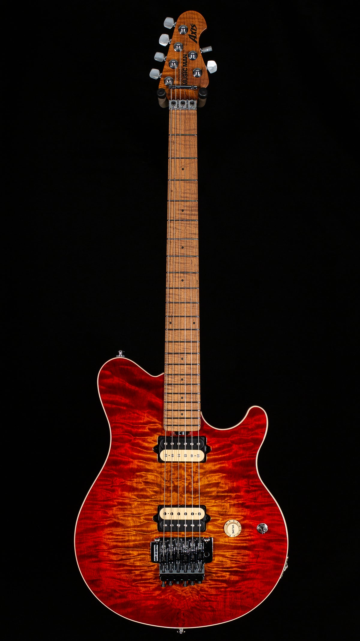 Ernie Ball Music Man Willcutt Limited Axis Lava Burst Quilt (228)