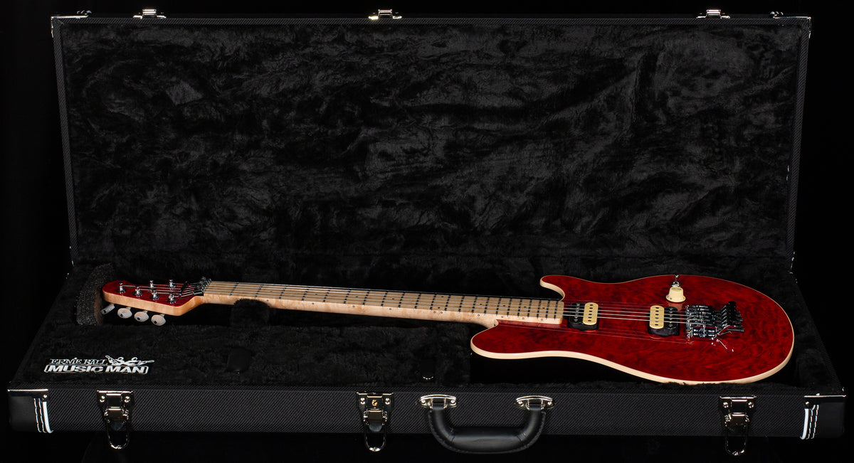 Ernie Ball Music Man 30th Anniversary Axis Trans Red Quilt (561)