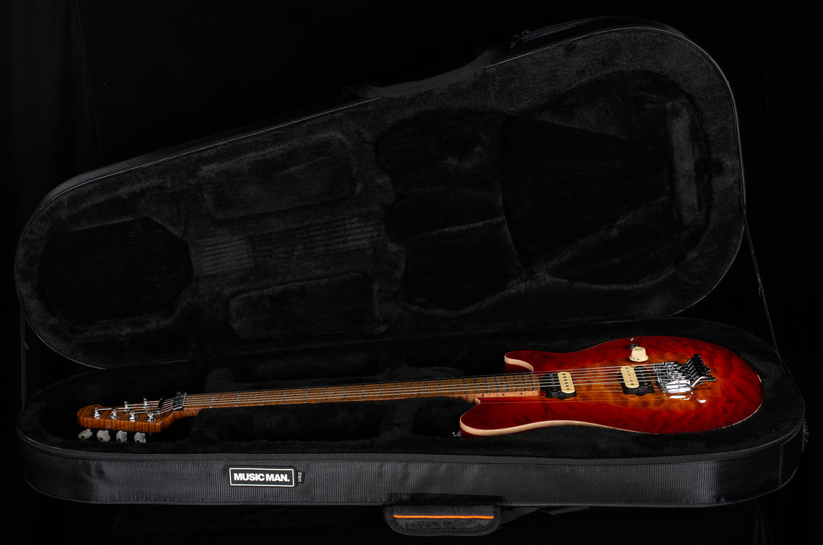 Ernie Ball Music Man Willcutt Limited Axis Lava Burst Quilt