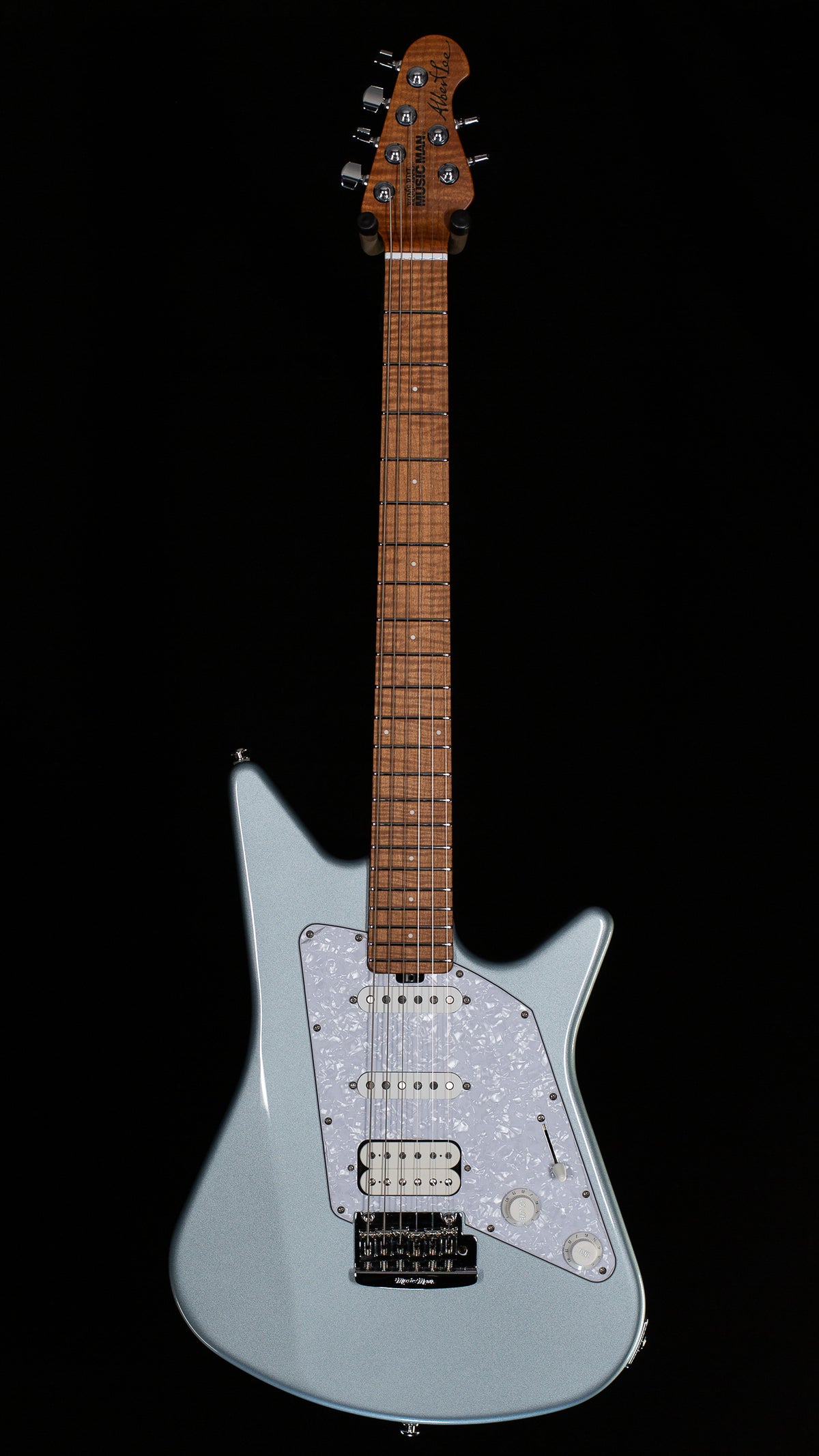 Ernie Ball Music Man Albert Lee HSS Firemist Silver (430)