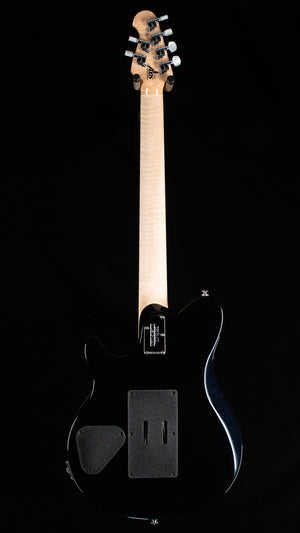Ernie Ball Music Man 30th Anniversary Axis Anniversary Trans Blue Quilt (691)