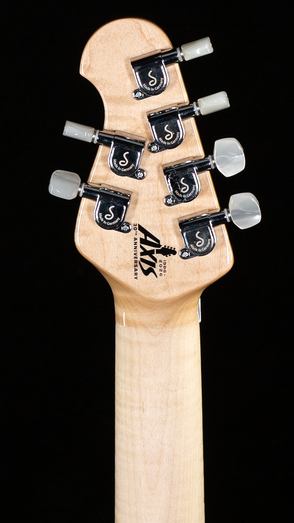 Ernie Ball Music Man 30th Anniversary Axis Anniversary Trans Blue Quilt (691)