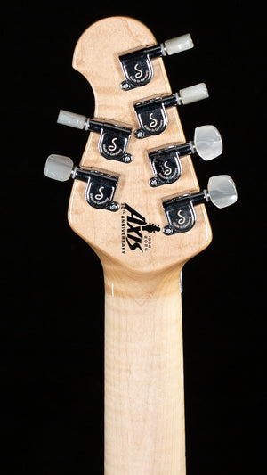 Ernie Ball Music Man 30th Anniversary Axis Anniversary Trans Blue Quilt (691)