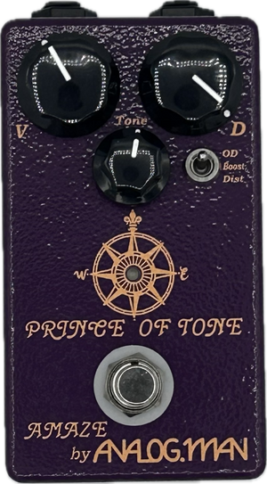 AnalogMan Prince of Tone Overdrive - Willcutt Guitars AnalogMan Prince of Tone Overdrive - Willcutt Guitars
