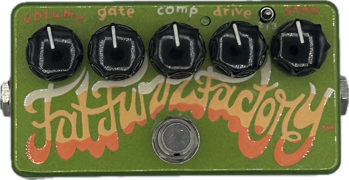 Zvex Hand Painted Fat Fuzz Factory - Willcutt Guitars
