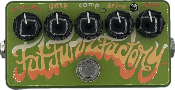 Zvex Hand Painted Fat Fuzz Factory - Willcutt Guitars Zvex Hand Painted Fat Fuzz Factory - Willcutt Guitars