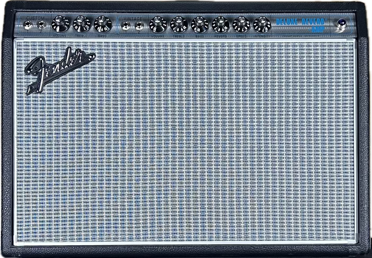 Fender '68 Custom Deluxe Reverb 1x12 Black