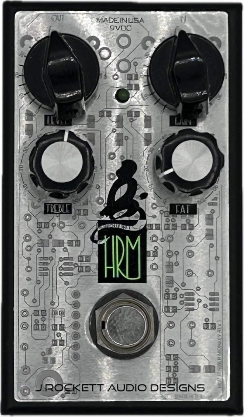 hrm pedal J Rockett HRM Hot Rubber Monkey Overdrive V1
