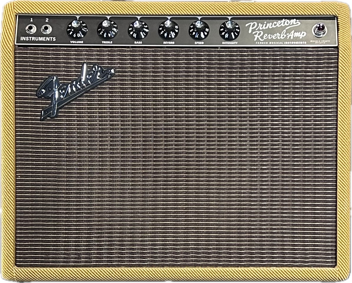 2023 Fender &#39;65 Princeton Reverb 1x12 Tweed Cannabis Rex Tube Combo Amp