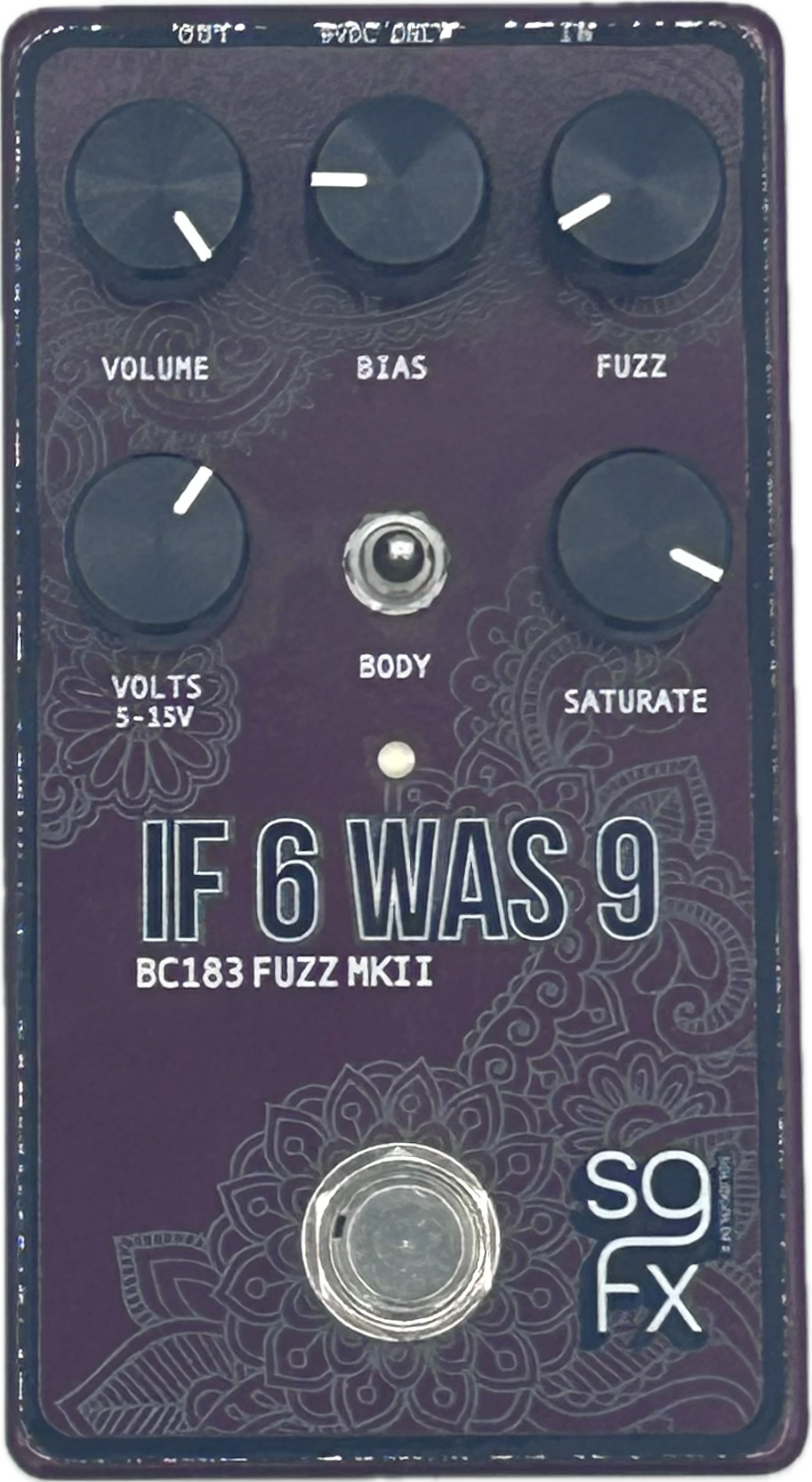 SolidGoldFX If 6 Was 9 Fuzz BC183 MKII