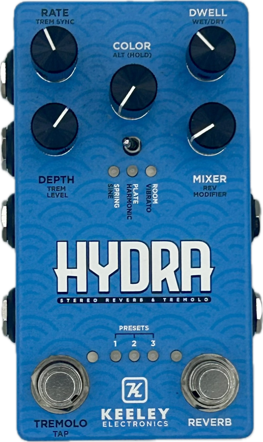 Keeley Hydra Reverb and Tremolo