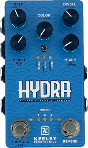 Keeley Hydra Reverb and Tremolo
