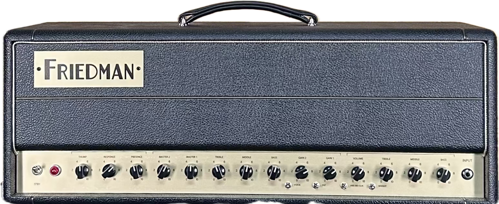 Friedman BE-50 Deluxe Head Black - Willcutt Guitars