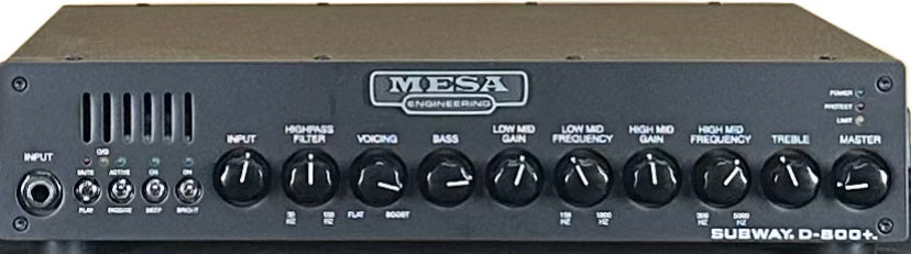 Mesa Subway D-800 Plus 800-Watt Bass Amp Head