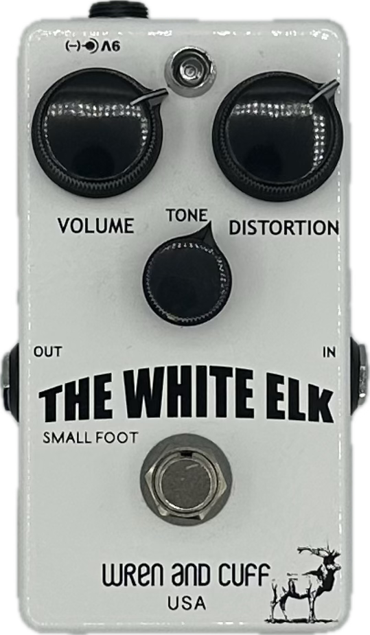 Wren and Cuff White Elk Small Foot Fuzz