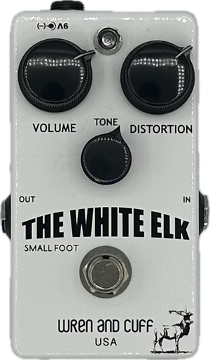 Wren and Cuff White Elk Small Foot Fuzz