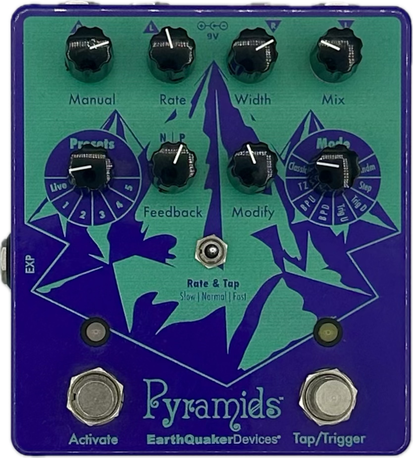 EarthQuaker Devices Pyramids Stereo Flanging Device