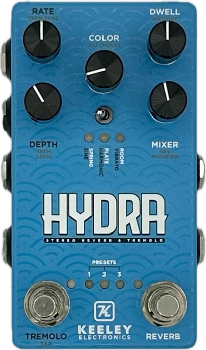 Keeley Hydra Reverb and Tremolo
