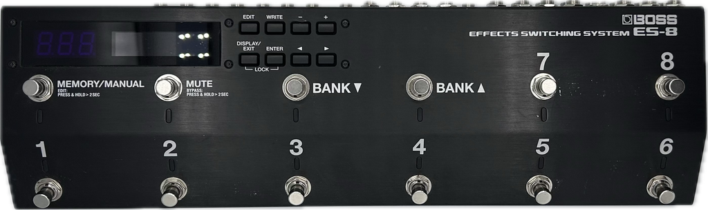 Boss ES-8 Switching System - Willcutt Guitars Boss ES-8 Switching System - Willcutt Guitars