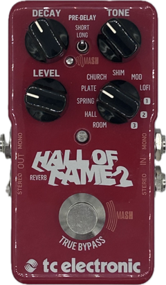 tc electronic hall of fame pedal TC Electronic Hall of Fame Reverb
