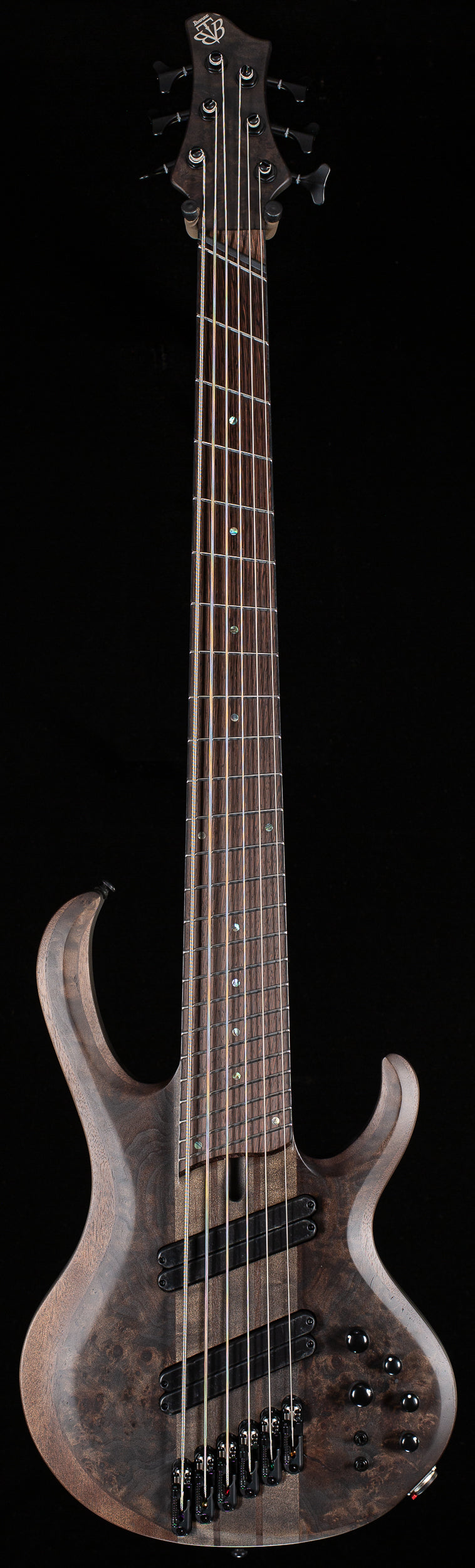 Ibanez BTB806MSTGF 6 String Bass Transparent Gray Flat (169)