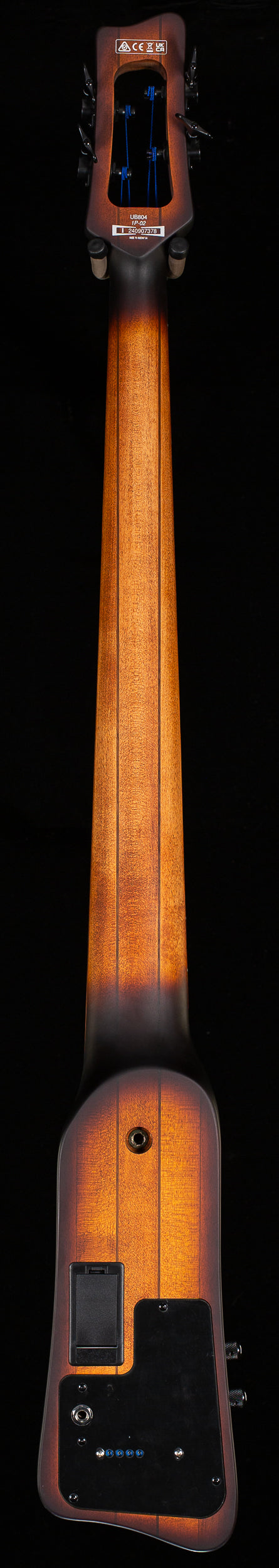 Ibanez UB804MOB 4 String Electric Upright Bass Mahogany Oil Burst (378)