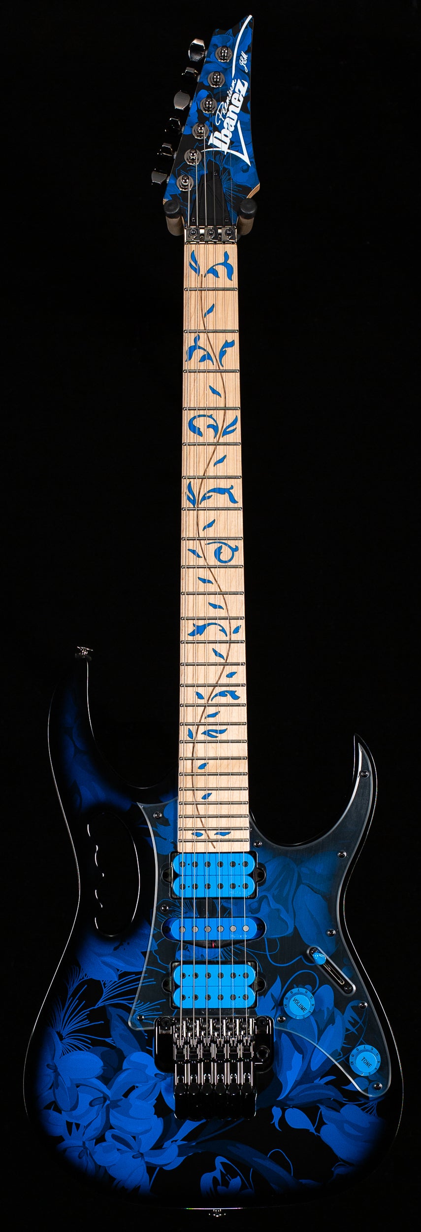 Ibanez Steve Vai Signature JEM77PBFP Blue Floral Pattern (505)