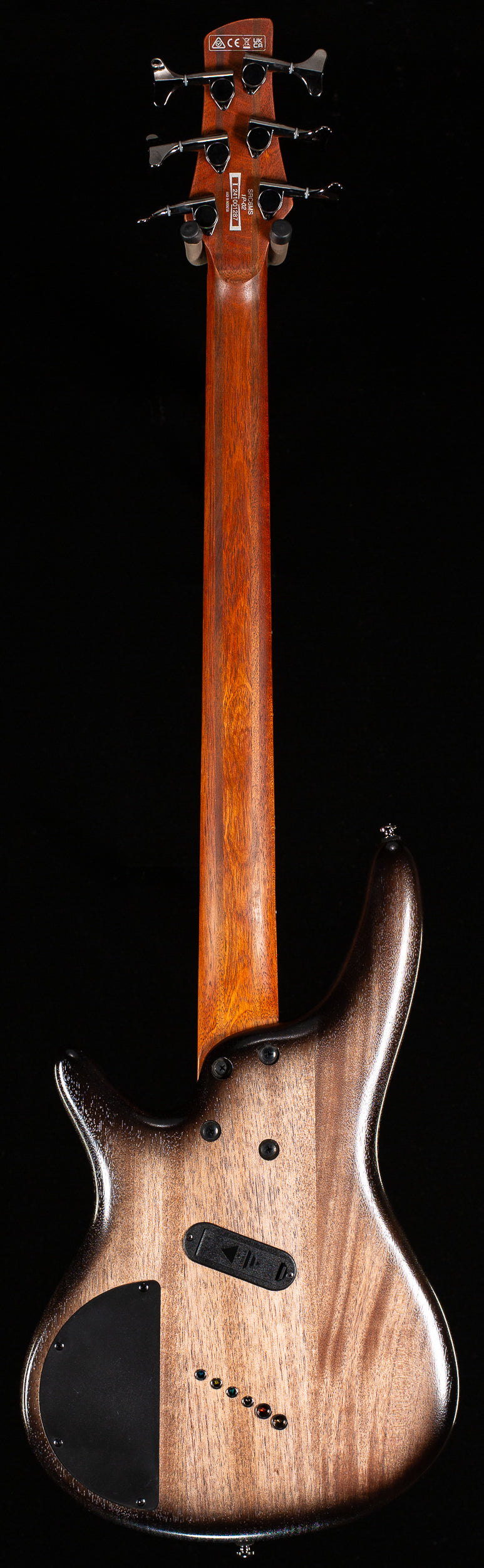 Ibanez SRC6MSBLL 6-string Multi-Scale Bass Guitar Black Stained Burst Low Gloss (287)