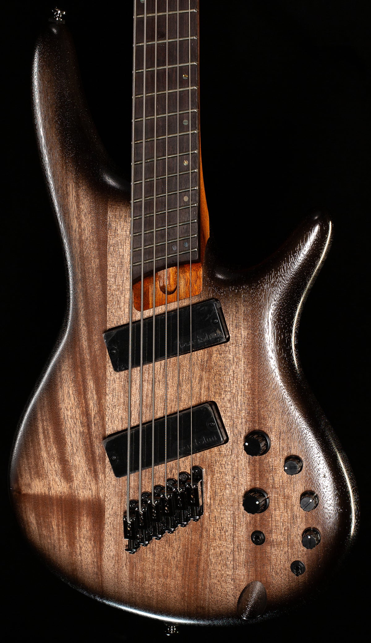 Ibanez SRC6MSBLL 6-string Multi-Scale Bass Guitar Black Stained Burst Low Gloss (287)