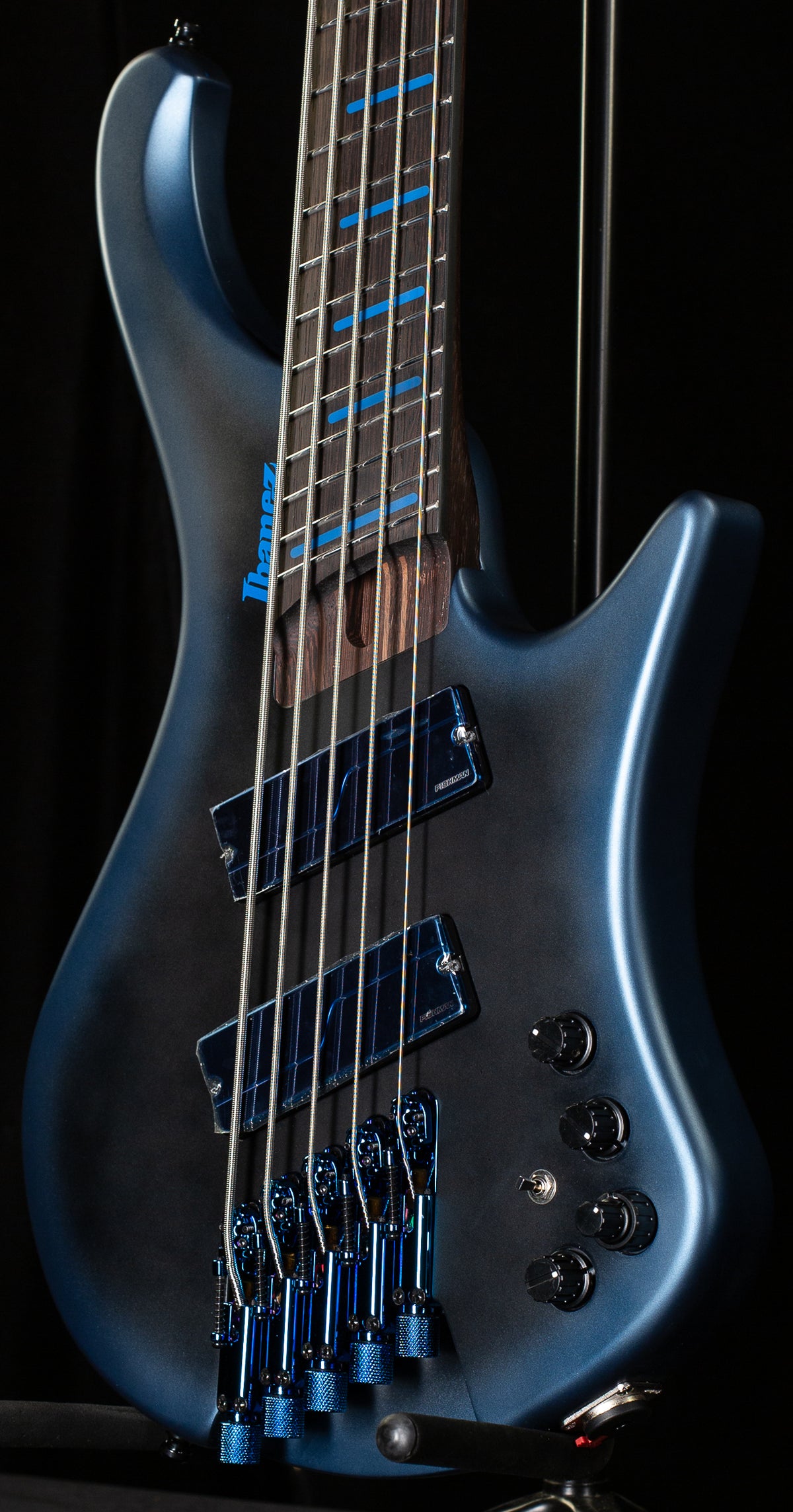 Ibanez Bass Workshop EHB5MSBSPMAM 5-string Multi-scale Bass Midnight Arctic Ocean Matte (958)