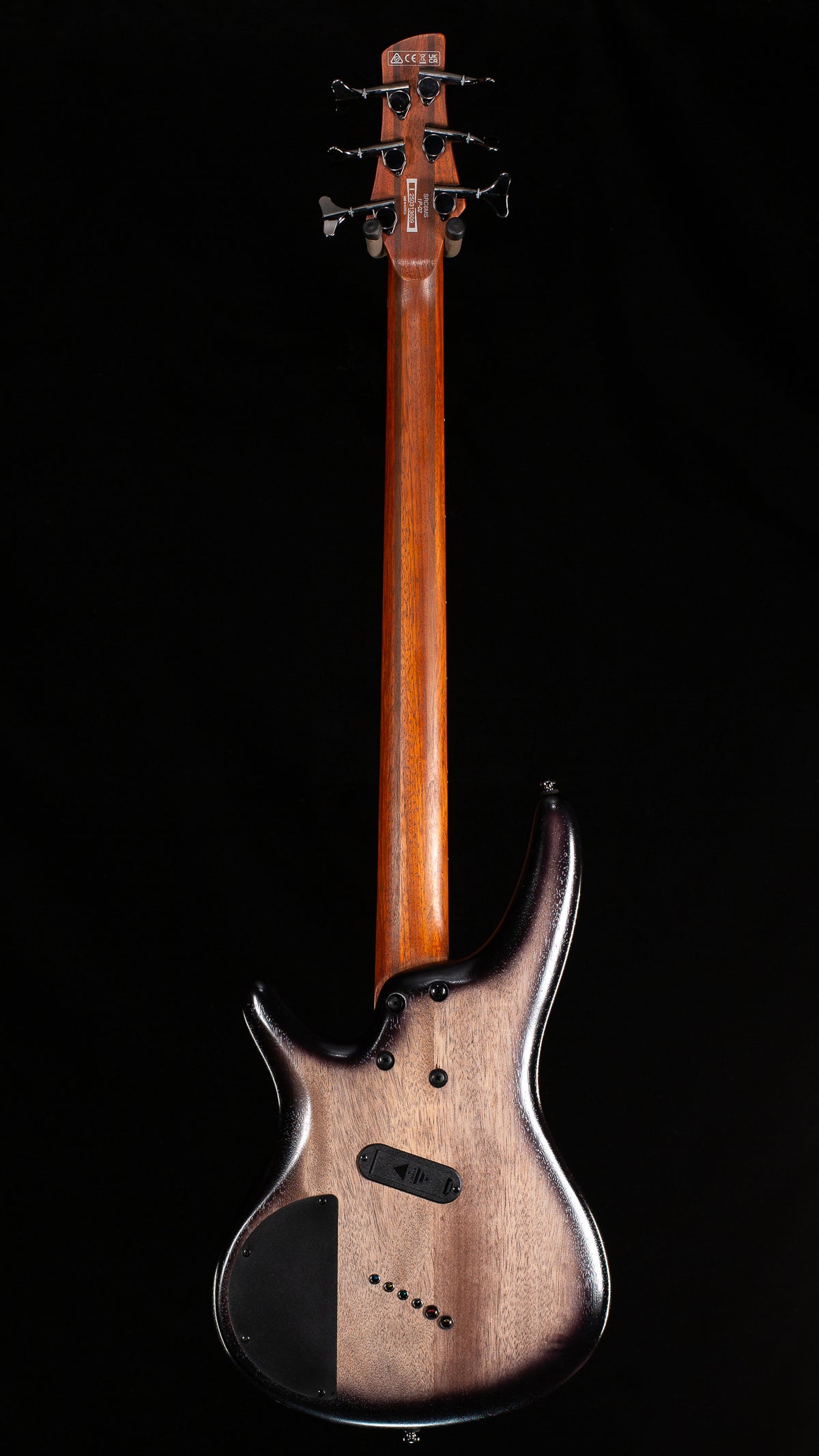 Ibanez Bass Workshop SRC6MS 6-string Multi-Scale Bass Black Stained Burst Low Gloss (609)