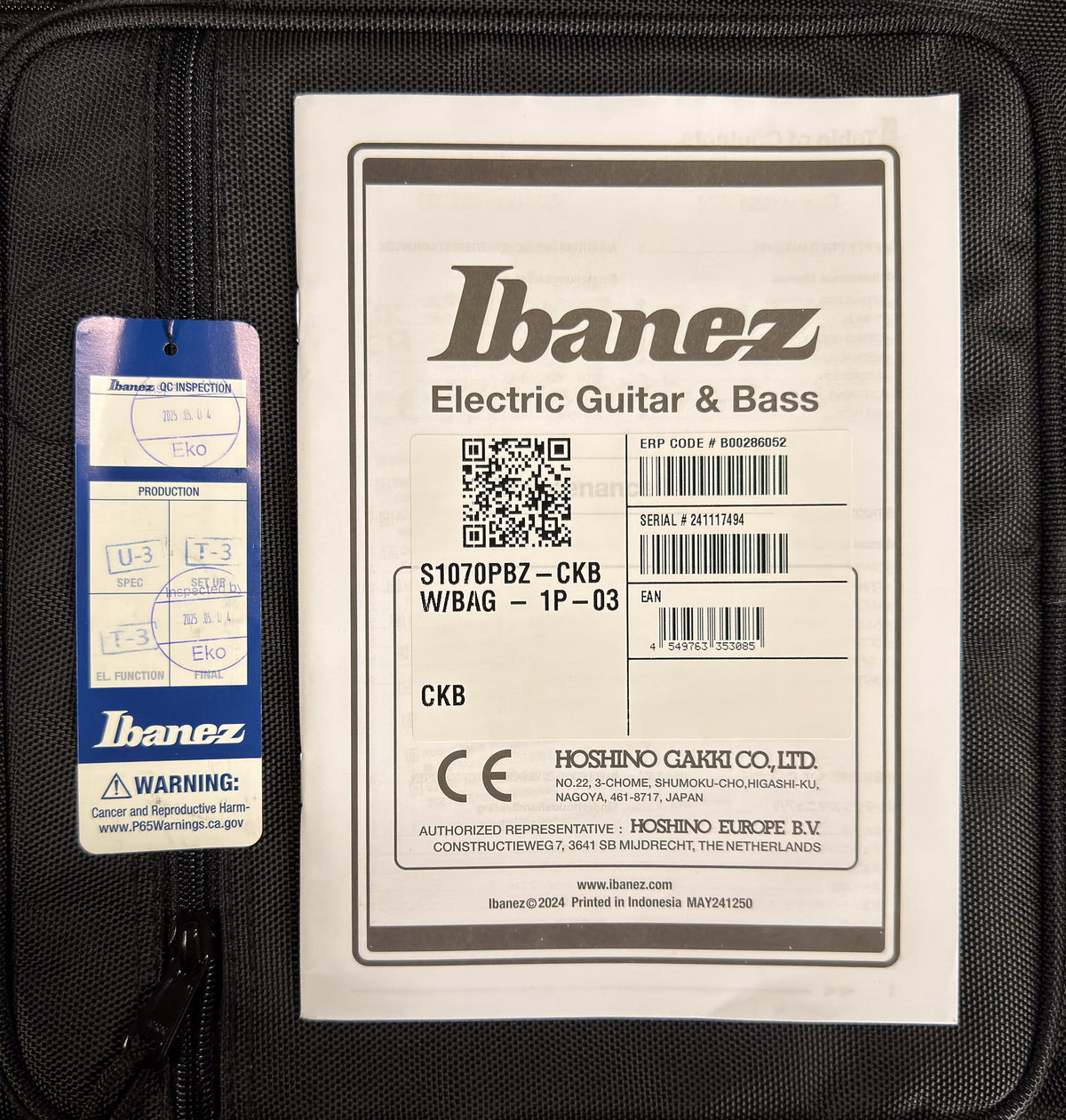 Ibanez Standard SEW761FM Natural Flat (175)