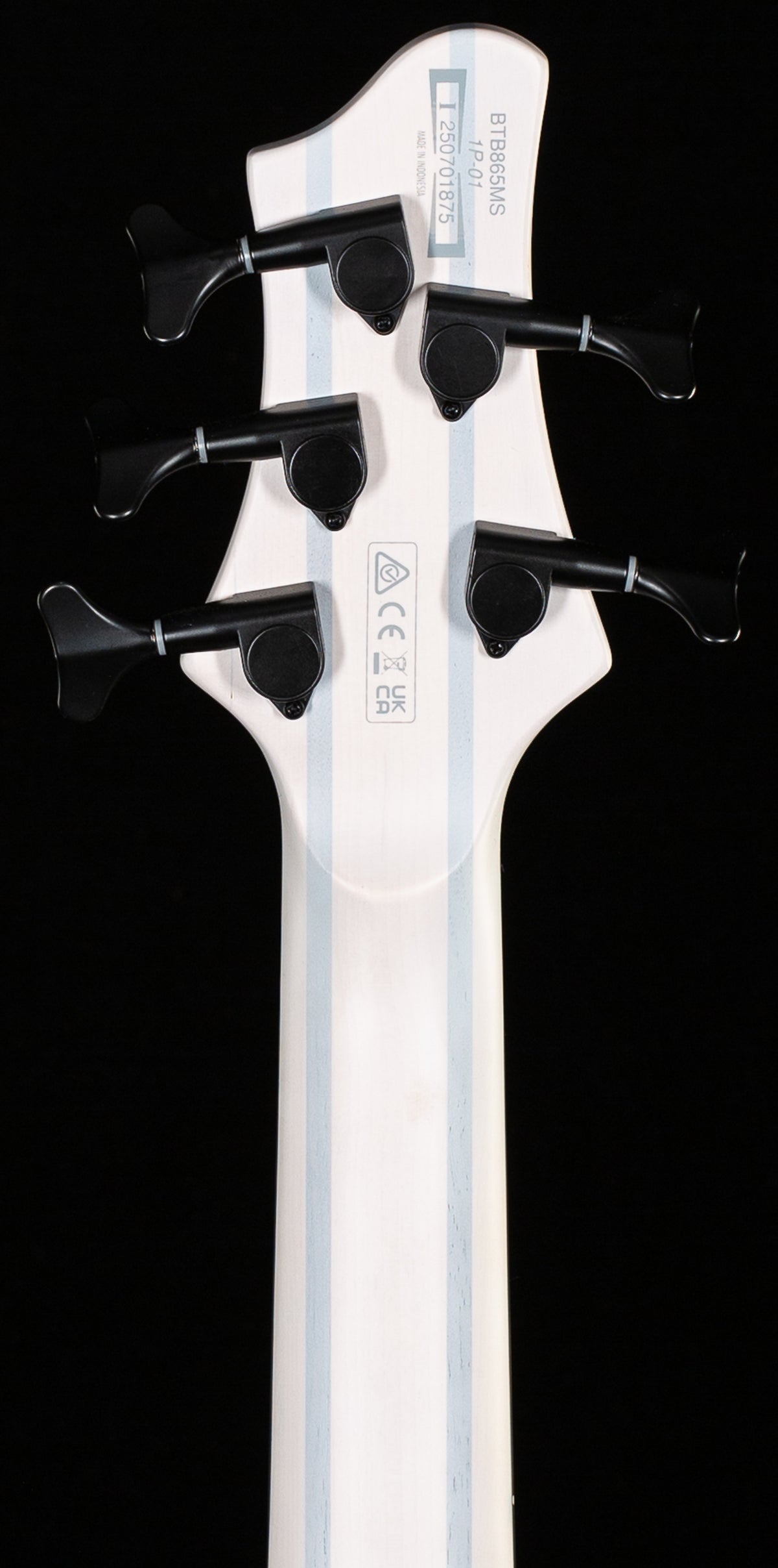 Ibanez Bass Workshop BTB865MS 5-string Bass Transparent White Flat (875)